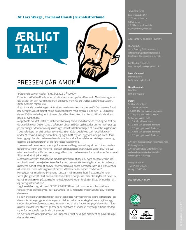2016 Frontpage Magazine Bedre Psykiatri