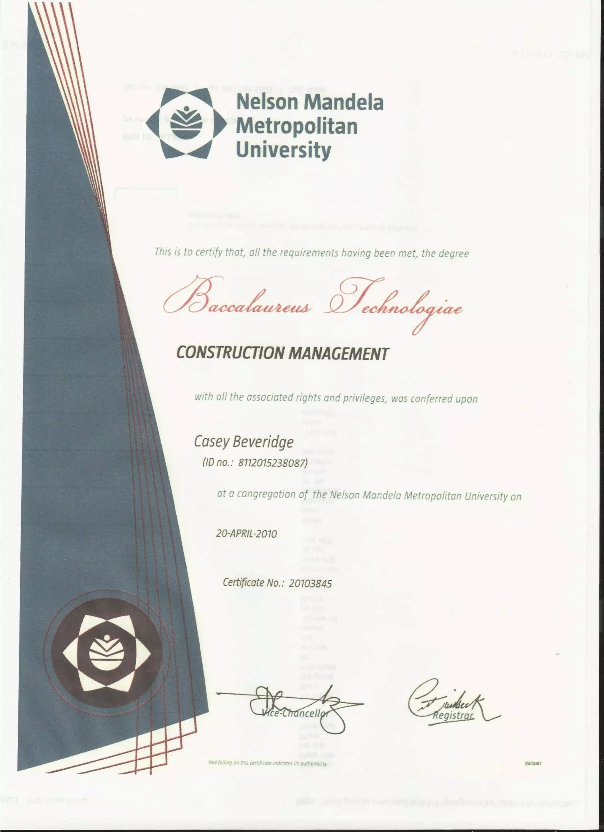BTech DEGREE CM | PDF