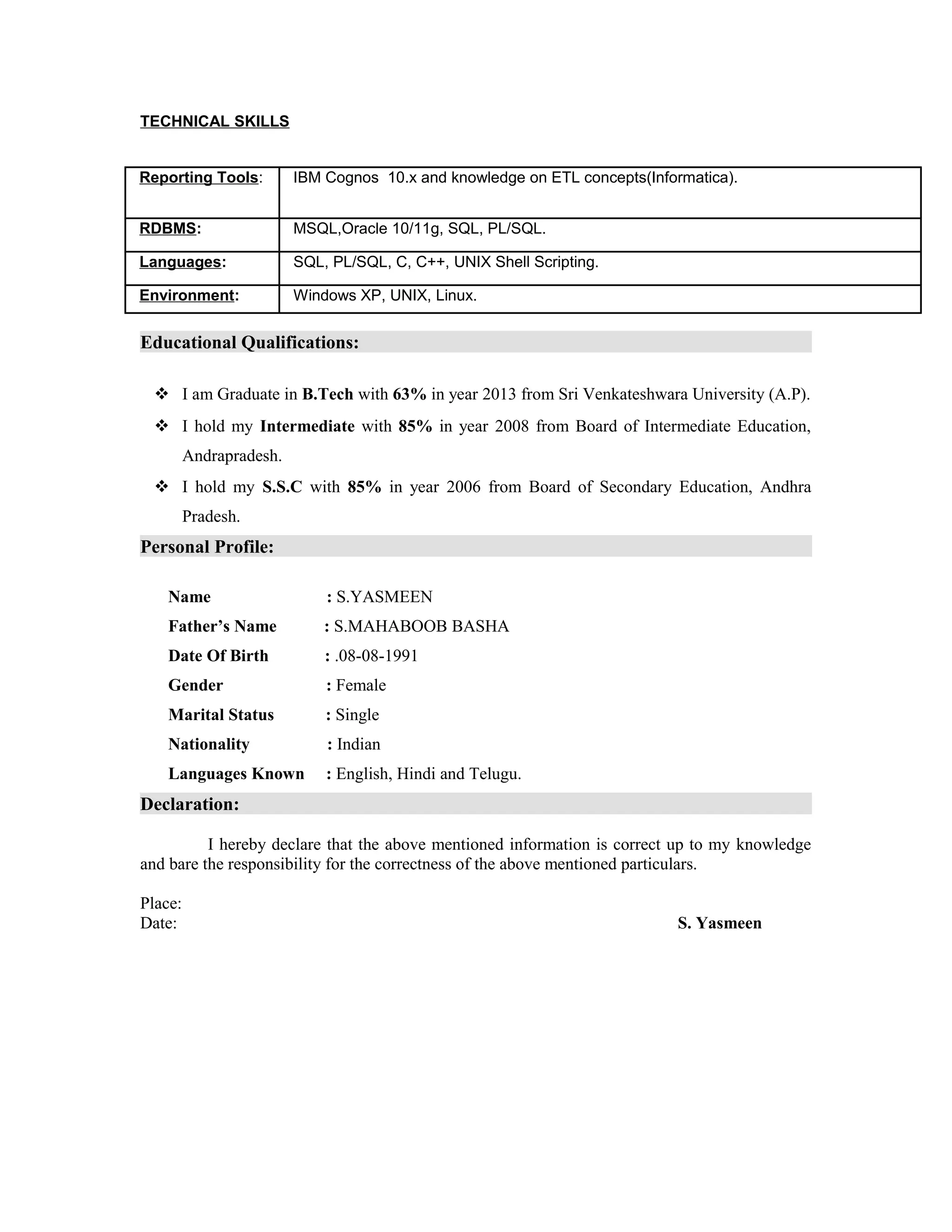 Resume 8 pdf