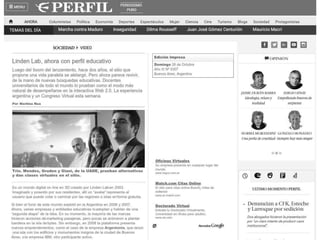 Perfil - UADE - El Perfil Educativo Virtual - Desarrollo Argentonia - Leonardo Penotti