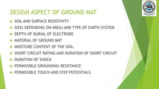 Earth Mat Testing Process Tiga Earth Mat Presentation | PPTX