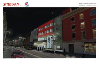 WCCA ISMARTT CENTER
SCHEMATIC FEASIBILITY STUDY
A.1
Night Rendering of Proposed Facade
 