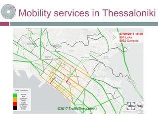 Mobility services in Thessaloniki
 