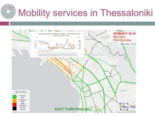 Mobility services in Thessaloniki
 