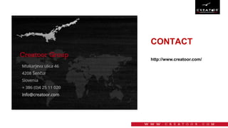 CONTACT
http://www.creatoor.com/
 