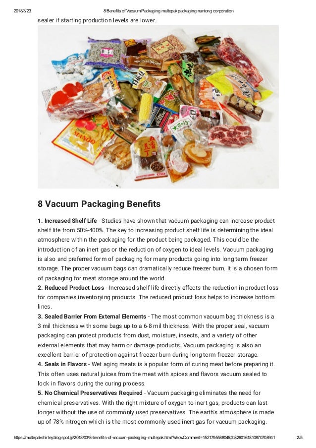 8 benefits of vacuum packaging multepak packaging nantong corporation