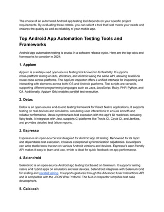 8 Best Automated Android App Testing Tools and Frameworks for 2025.pdf
