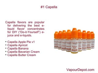 8 best diy e juice flavor companies of 2018 | PPT