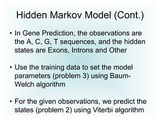 Gene Prediction Using Hidden Markov Model and Recurrent Neural Network ...
