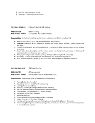 Bobby Hazel Gomes ( Current Resume) | DOCX | Human Resources | Business