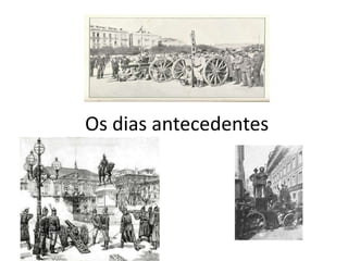 Os dias antecedentes