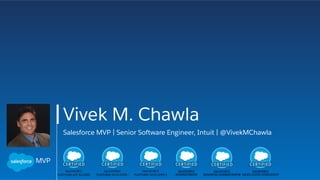 Vivek M. Chawla
Salesforce MVP | Senior Software Engineer, Intuit | @VivekMChawla
 