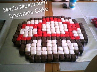 15Mario MushroomBrownies Cake
