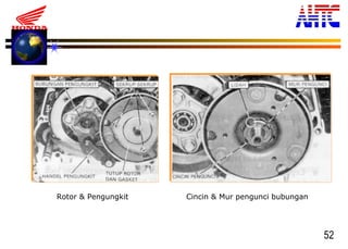 52
Rotor & Pengungkit Cincin & Mur pengunci bubungan
 