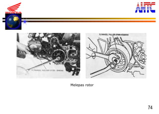 74
Melepas rotor
 