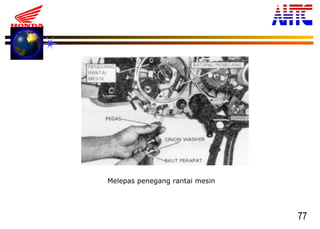 77
Melepas penegang rantai mesin
 