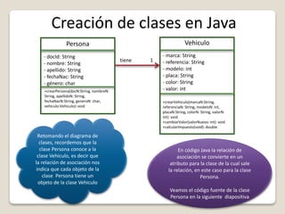 8b Curso de POO en java - paso de diagrama clases a java 1 | PDF