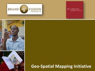 Geo-Spatial Mapping Initiative
 