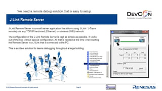 Faster Debugging on Renesas Synergy & RX Platforms Using Segger Debug ...