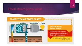 Flash steam power plant
12
 