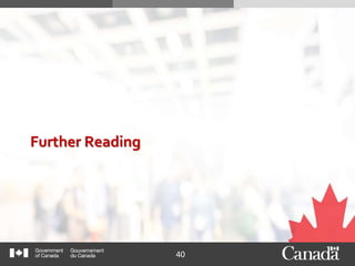 40
Further Reading
 