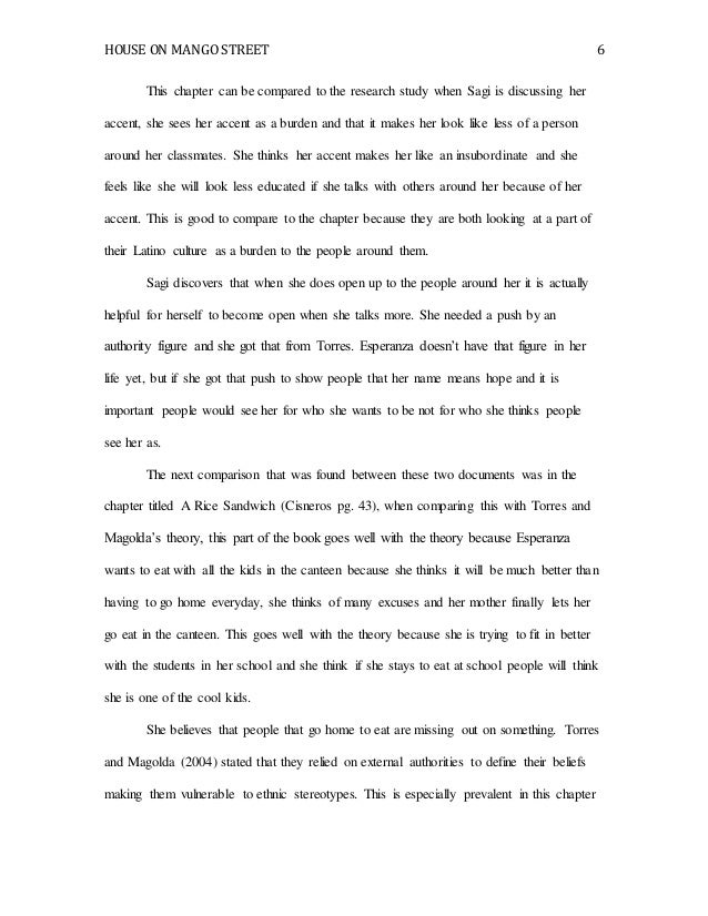 The house on mango street full text