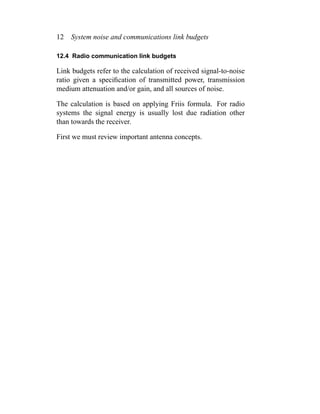 Radio Link budget | PDF