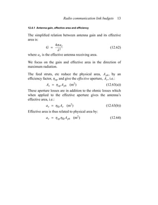 Radio Link budget | PDF
