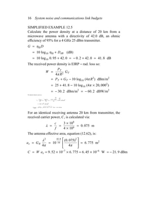 Radio Link budget | PDF