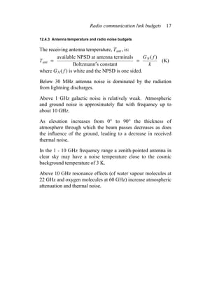 Radio Link budget | PDF