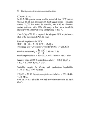 Radio Link budget | PDF