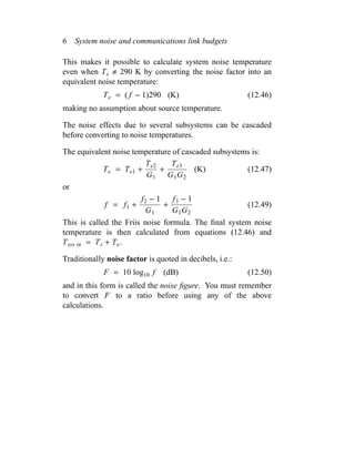 Radio Link budget | PDF