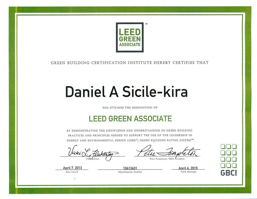 LEED Certificate