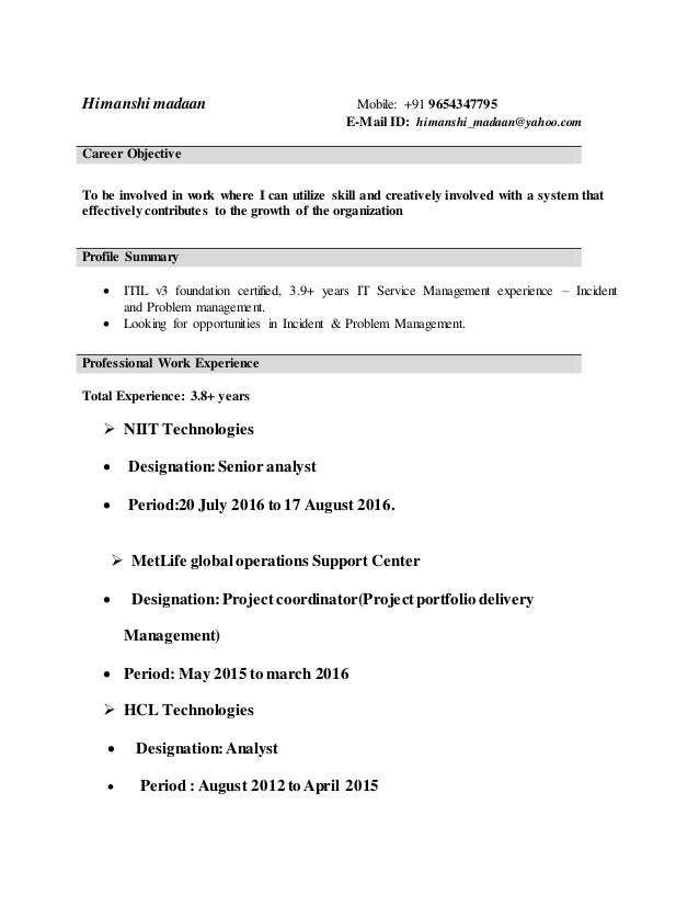 resume incident manager 2 problem management resumes