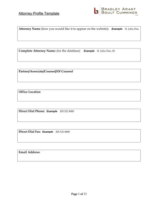 Attorney_Profile_Template | DOC