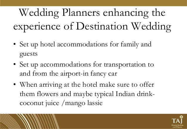 Taj Template 1 Destination Wedding Package Advertising Sug