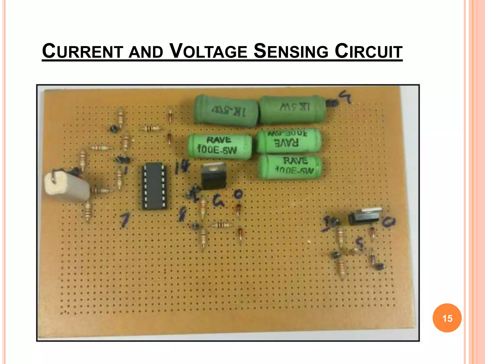 CURRENT AND VOLTAGE SENSING CIRCUIT
15
 