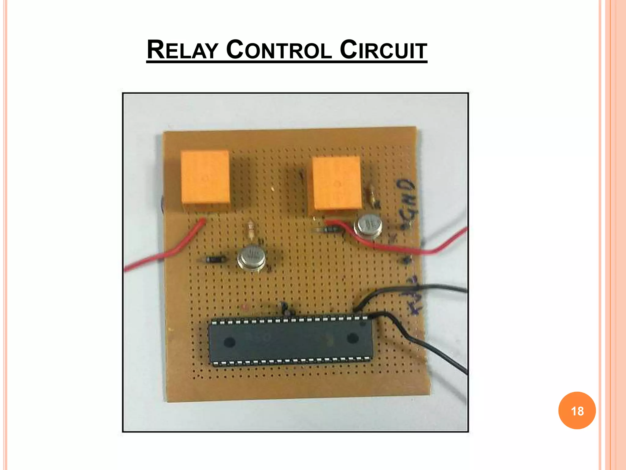 RELAY CONTROL CIRCUIT
18
 