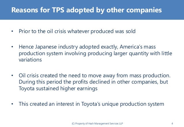 toyota production system review An introduction toyota production system – beyond large scale production by taichii ohno. toyota production system review An introduction toyota production system – beyond large scale production by taichii ohno.