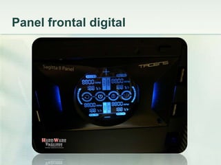 Panel frontal digital
 