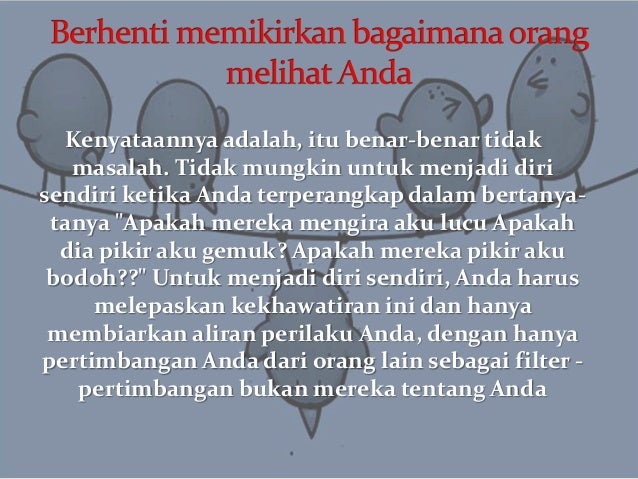 8 Cara Untuk Menjadi Diri Sendiri