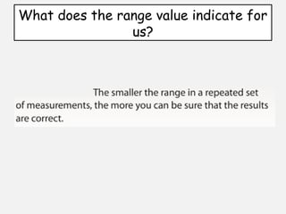 Other Ranges Introduction introduction of Means And Ranges in biology | PPTX