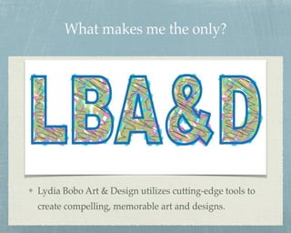 LBA&D homepage presentation