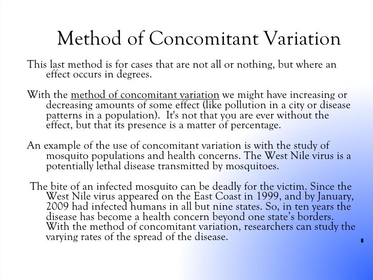 What Is The Method Of Concomitant Variation? – ELACI