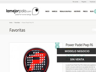 MODELO NEGOCIO
SIN VENTA

 