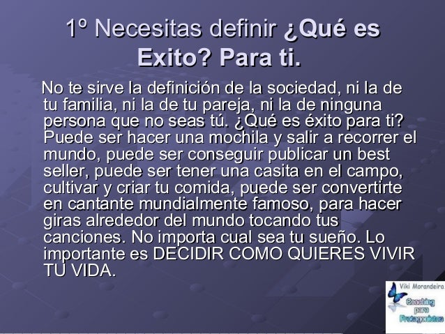 8 claves para tener exito en la vida