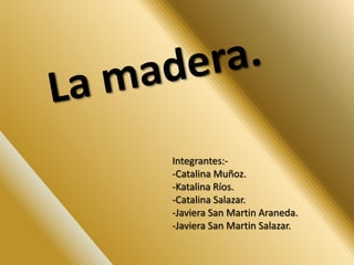 Integrantes:-
-Catalina Muñoz.
-Katalina Ríos.
-Catalina Salazar.
-Javiera San Martin Araneda.
-Javiera San Martin Salazar.
 