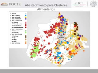 Abastecimiento para Clústeres
Alimentarios
 