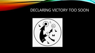 DECLARING VICTORY TOO SOON
 