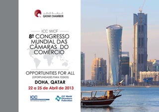 Congresso Mundial das Camaras de Comércio - Qatar/2013